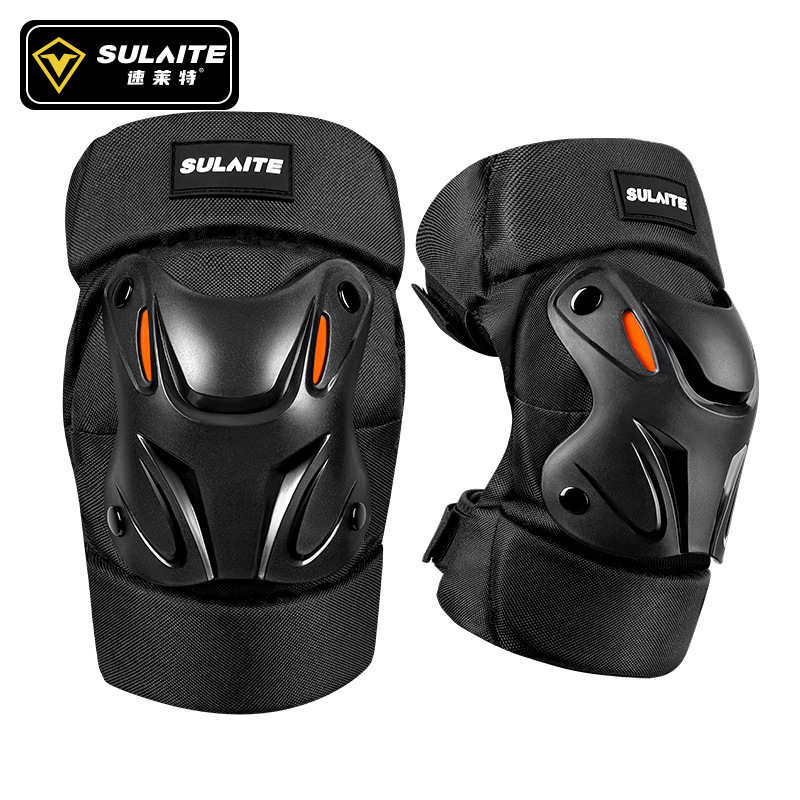 SULAITE Motorcycle Knee Pads E - Motorcycle Gear Yellow review and price