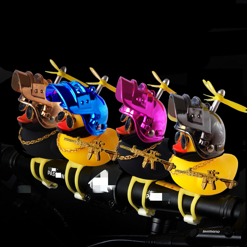 Car Cute Little Yellow Duck Wi - Motorcycle Gear Yellow review and price