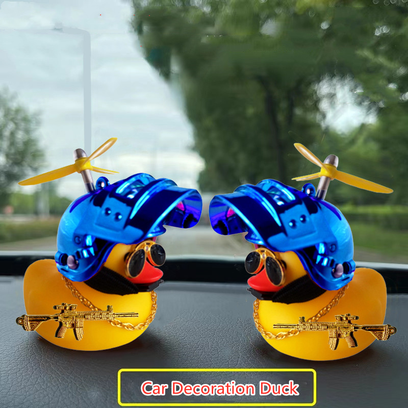 Car Cute Little Yellow Duck Wi - Motorcycle Gear Yellow review and price