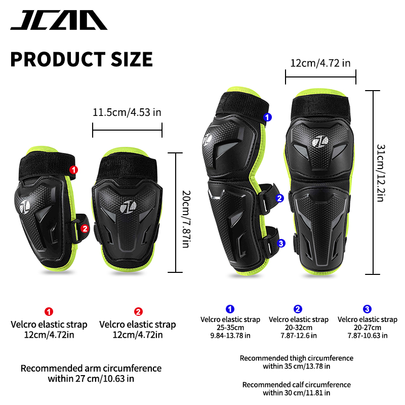 Kids Motorcycle Knee Elbow Pad - Motorcycle Gear Youth review and price