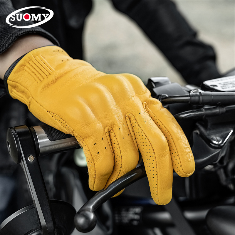 Sheepskin Breathable Motorcycl - Motorcycle Gear Yellow review and price