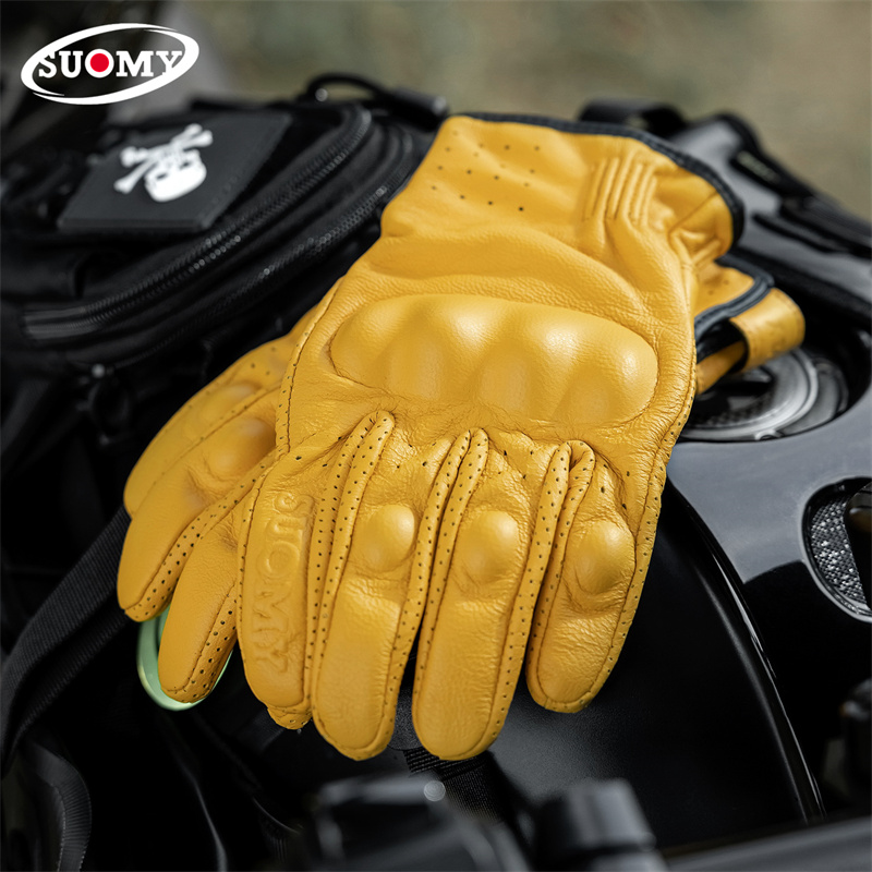 Sheepskin Breathable Motorcycl - Motorcycle Gear Yellow review and price