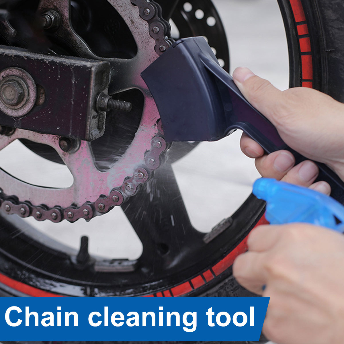 Motorcycle Bike Chain Cleaner  - Motorcycle Gear Up review and price
