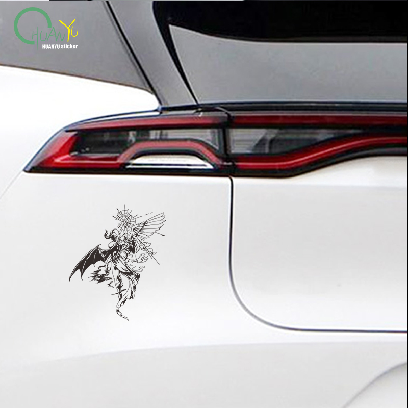 Demon Bat Wing Car Sticker, Da - Motorcycle Gear Up review and price