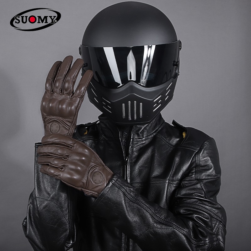 SUOMY Black Yellow Pink Brown  - Motorcycle Gear Yellow review and price