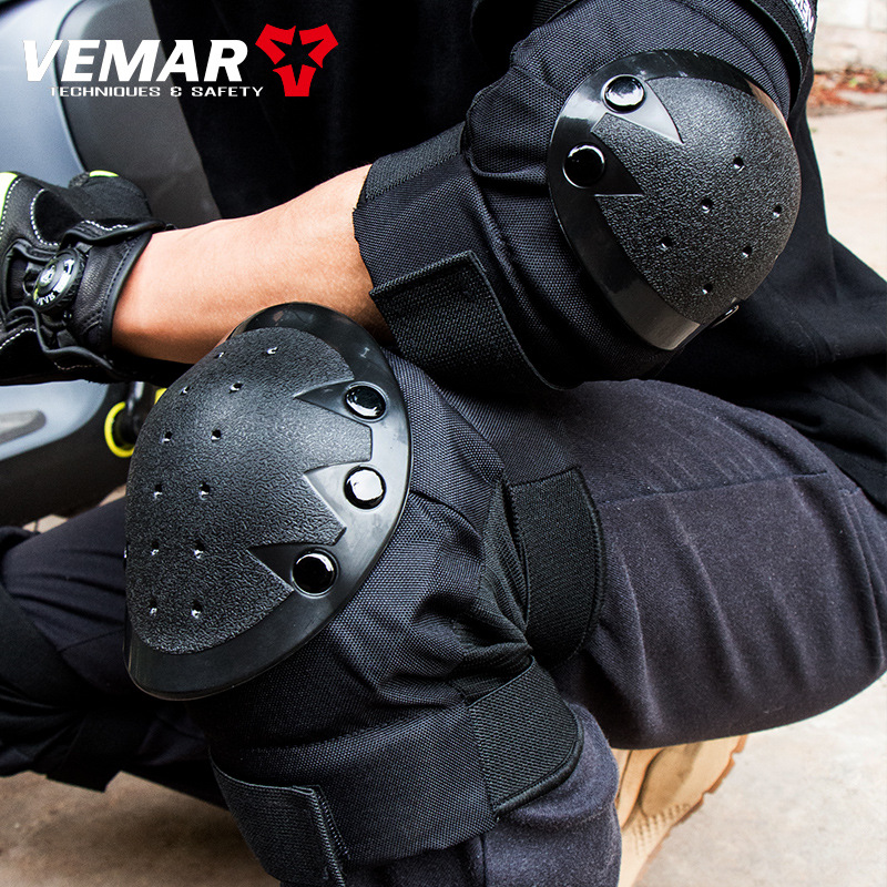 Knee Elbow Pad Set 4 Pcs Adjus - Motorcycle Gear Youth review and price