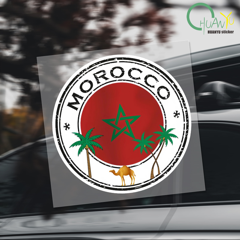 Creative Morocco Stickers Moro - Motorcycle Gear Up review and price