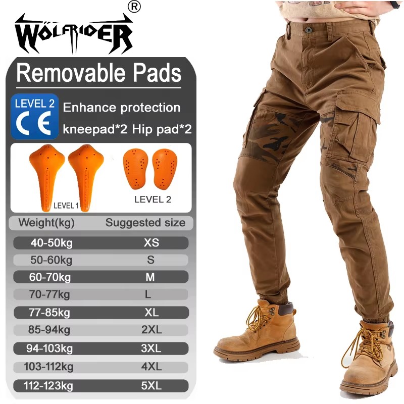 Motorcycle Work Pants Anti Sli - Motorcycle Gear Yellow review and price