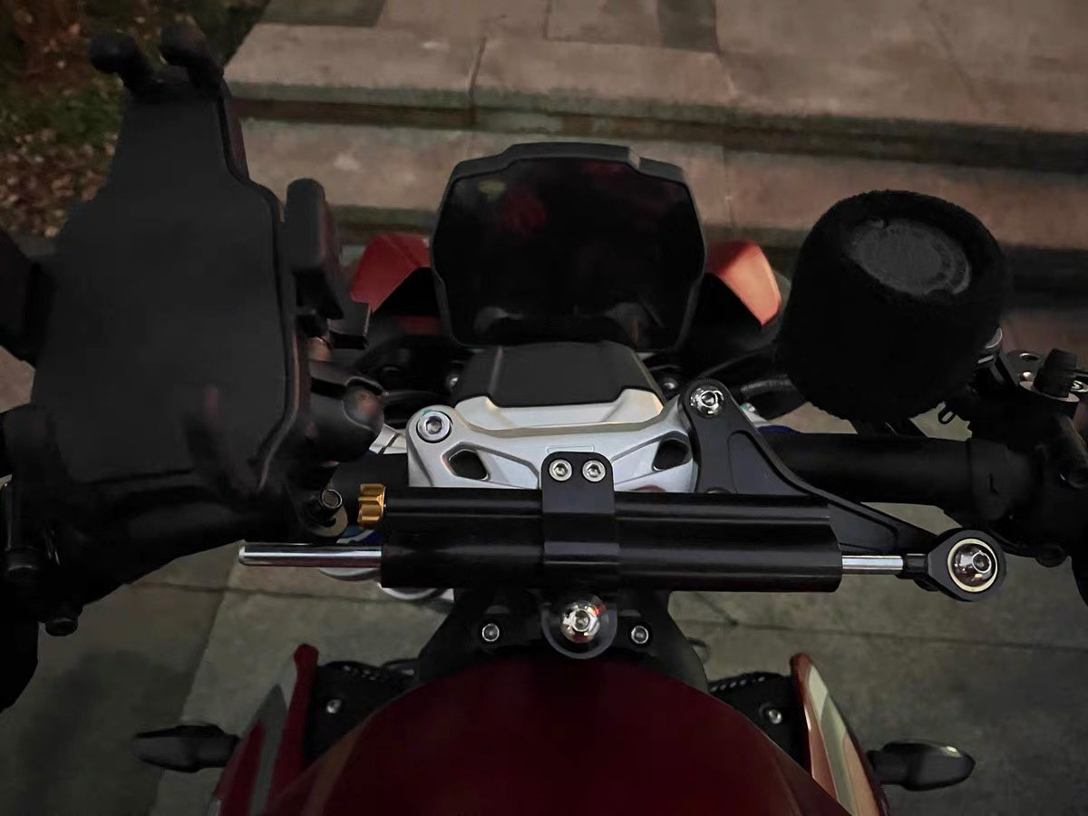 Motorcycle Steering Damper Bra - Motorcycle Gear Airbag review and price
