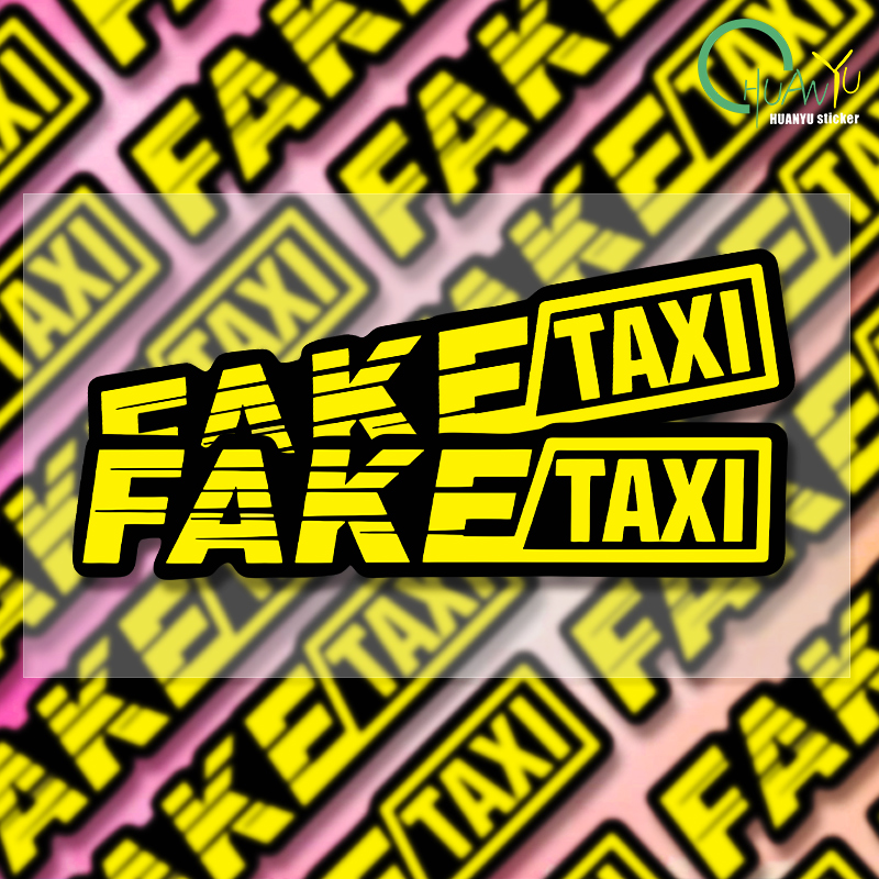 Yellow Fake Taxi Logo Pvc Wate - Motorcycle Gear Yellow review and price