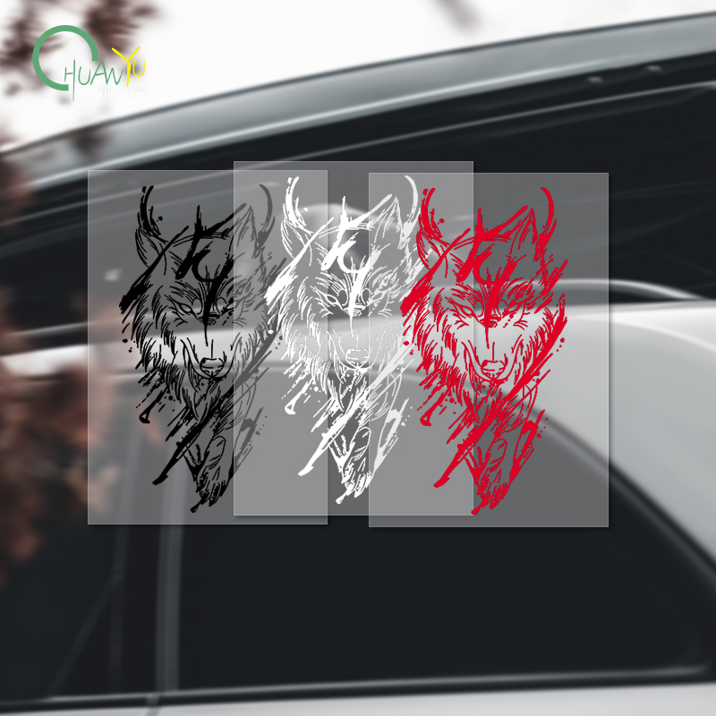 Dark magic wolf car decals car - Motorcycle Gear Up review and price