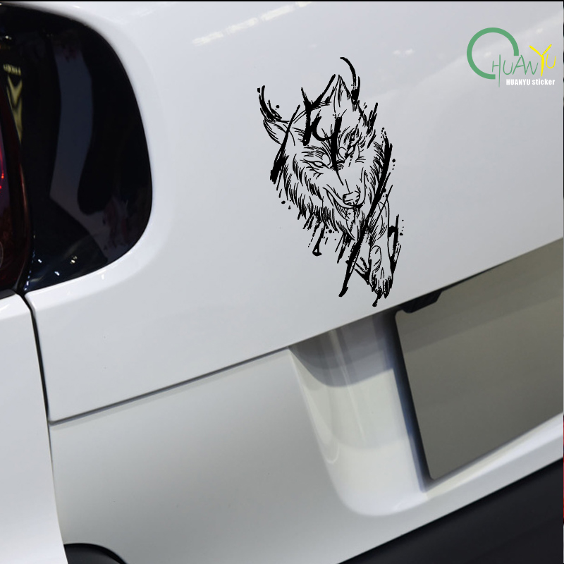 Dark magic wolf car decals car - Motorcycle Gear Up review and price