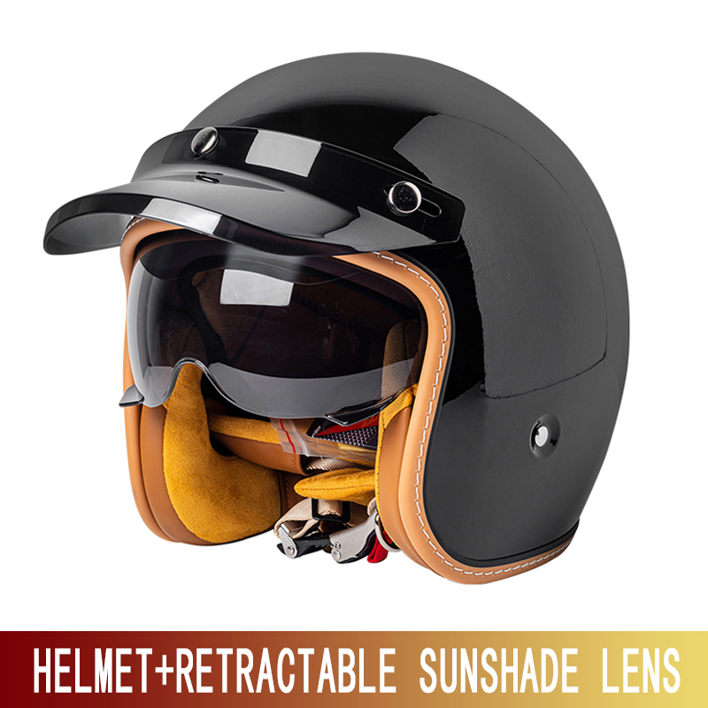 New Retro Cruise Motorcycle He - Motorcycle Gear Yellow review and price